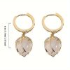 Creative Opal Tulip Flower Earrings, Ladies Elegant Earrings - Image 4